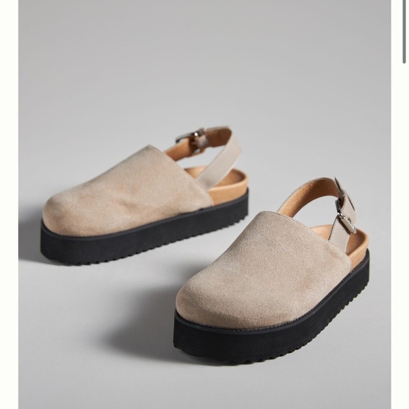 Pilcro Platform Slingback Flats By Anthropologie - Picture 2 of 16